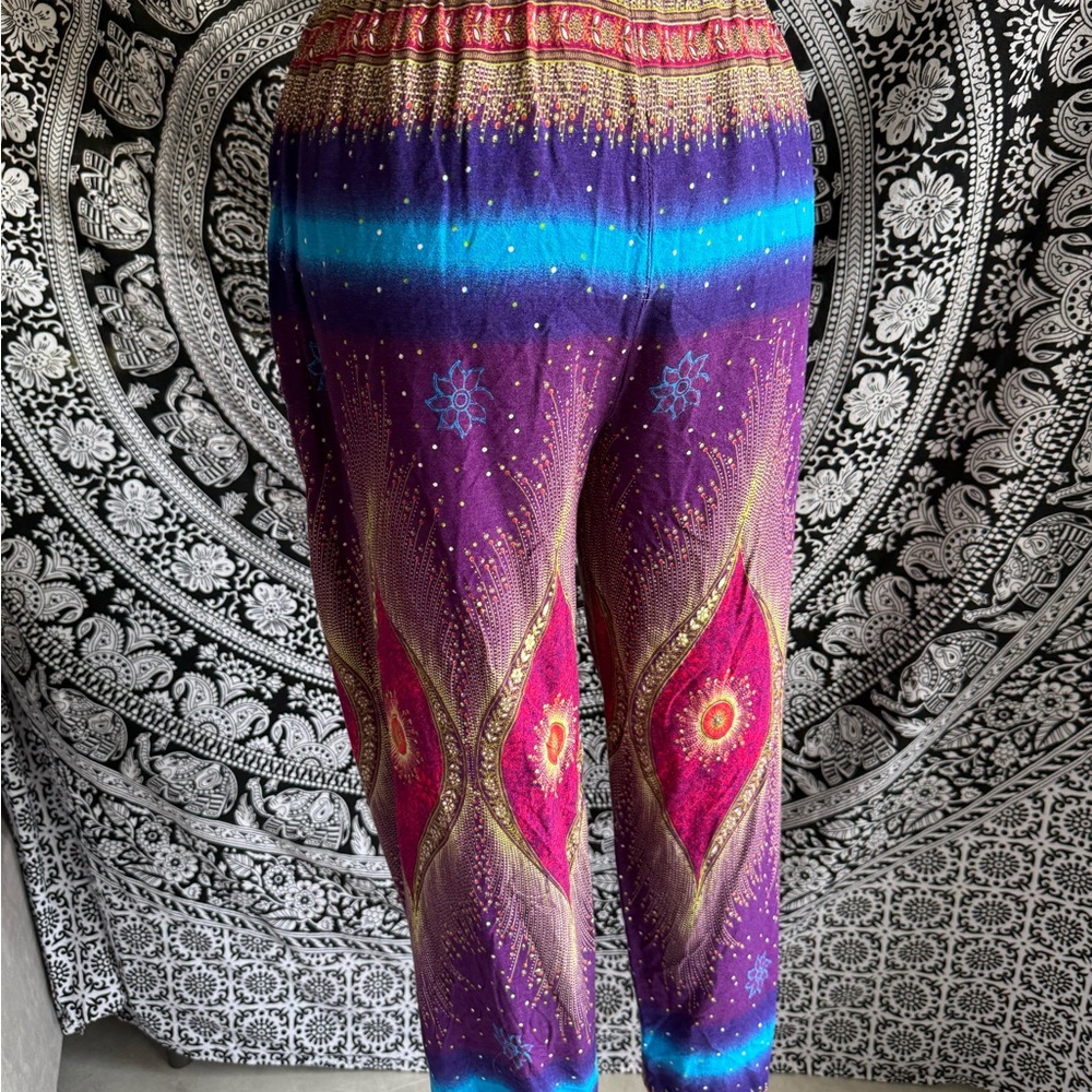 Colorful Boho Pants - Picture 6 of 9